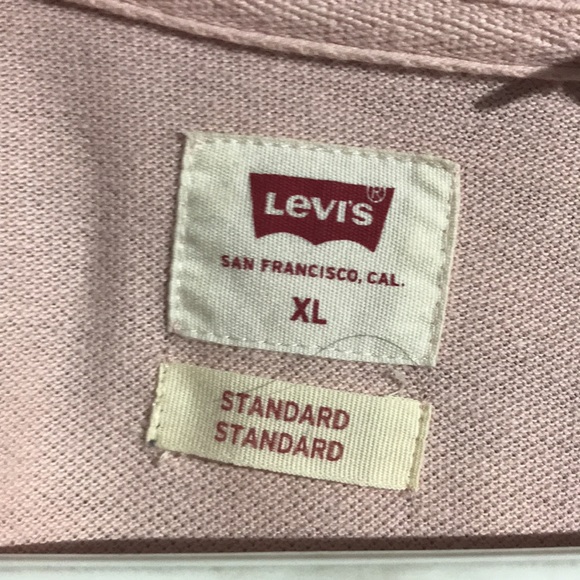 Pink Levis Collard T-Shirt - Picture 4 of 7